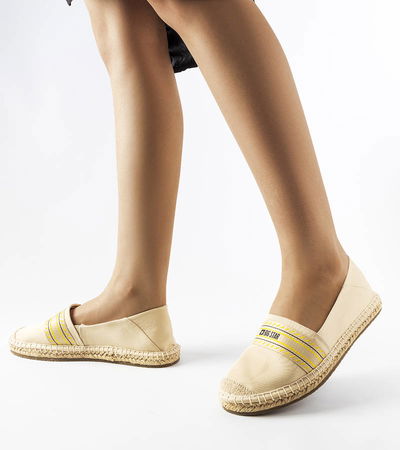 Smėlio spalvos espadrilės Big Star