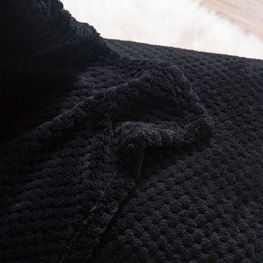 Antklodė Monte Blanket 75x150 juoda
