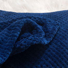 Antklodė Monte Blanket 75x150 tamsiai mėlyna