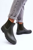 batai Matte Wellies Dark Green Helinca