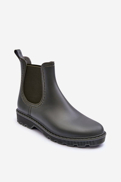 batai Matte Wellies Dark Green Helinca