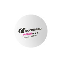 Cornilleau P-BALL ITTF stalo teniso kamuoliukai balti 3 vnt.