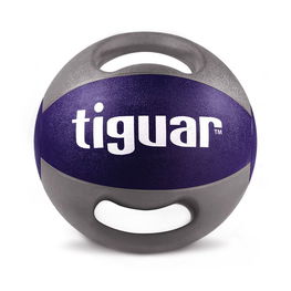 Tiguar 10 kg medicininis kamuolys su rankenomis TI-PLU010