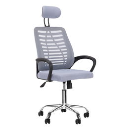 Biuro fotelis QS-02 pilkas