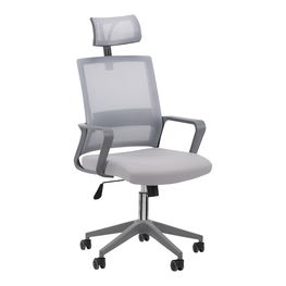 Biuro fotelis QS-05 pilkas