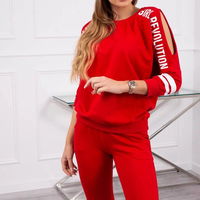 Mergina Revolution rinkinys raudona