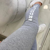 Pilkos Brooklyn Leggings“ kelnės