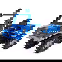 Sunkvežimių pedalinis automobilis Unimog Merc-Benz Policijos departamentas