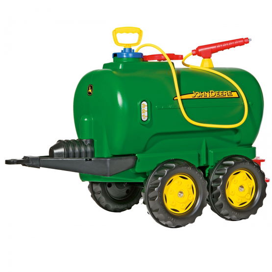 John Deere dviejų ašių cisterna + siurblys