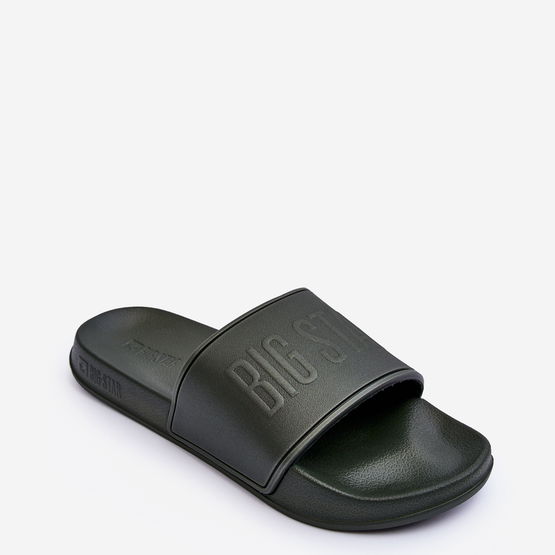 Vyriškos lengvos šlepetės Big Star MM174324 Dark Green BSB27251 (BSB27251)