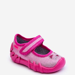 Blizgantys baleto bateliai Befado 109P235 Pink Ballet Flats BSB27317 (BSB27317)