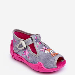 Šlepetės Befado 213P137 Grey-Pink BSB27325 (BSB27325)
