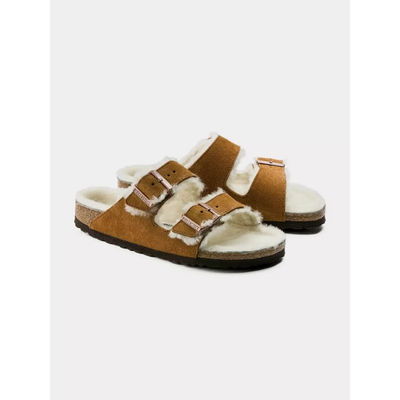 Birkenstock Arizona Shearling Mink Šlepetės W