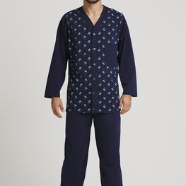VYRIŠKA PIŽAMA BE SAGŲ DR.R.4XL-5XL