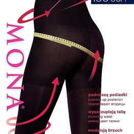 Pėdkelnės MICRO PUSH UP 100 DEN (WGA8580)