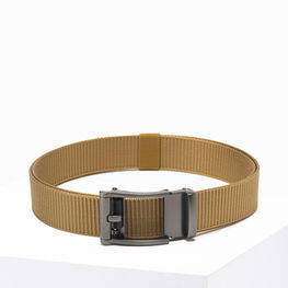 Vyriškas diržas - smėlio spalvos (AMD123388)