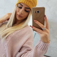 Žieminė kepurė garstyčių spalvos