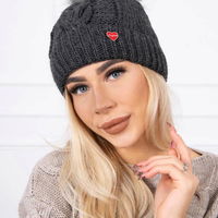 Žieminė kepurė pilkos spalvos