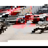 Mercedes Benz Pedal Car Ugniagesių komanda + gaidelis