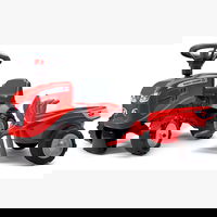Traktorius Baby Massey Ferguson raudonas su priekaba + accc. Nuo 1 metų