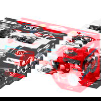 Traktorius Baby Massey Ferguson raudonas su priekaba + accc. Nuo 1 metų