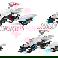 Traktorius Rainbow White su priekaba nuo 1 metų