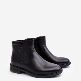 Vyriški žemi batai su užtrauktuku Black Brosta BSB28227 (BSB28227)