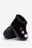 Vaikiški paminkštinti sniego batai Vavena juoda