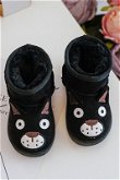 Vaikiški paminkštinti sniego batai Vavena juoda