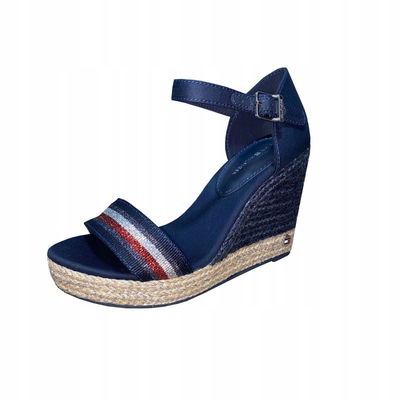 Basutės Tommy Hilfiger Grosgrain High Wedge W FW0FW05254