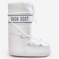 Aukšti sniego batai White Venila (BSB28136)