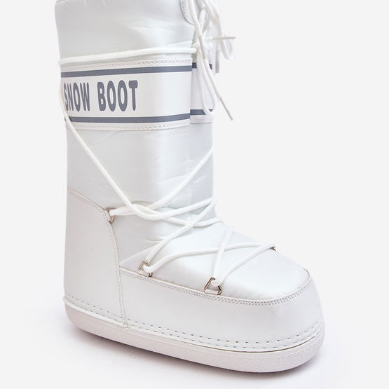 Aukšti sniego batai White Venila (BSB28136)