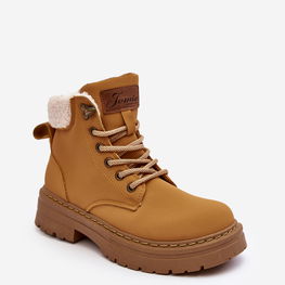 Moteriški odiniai Žygio batai su kailiu Camel Lynnvia (BSB28464)
