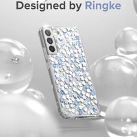 Ringke Fusion Design šarvuotas dėklas su geliniu rėmeliu Samsung Galaxy S22+ (S22 Plus) , skaidrus (Seulas) (F593R89)
