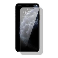 Baseus grūdintas stiklas iPhone 11 Pro Max / iPhone XS Max privatumo apsauga nuo šnipinėjimo (privatumas) su garsiakalbio dangteliu + pozicionieriumi (SGBL061702) (pritaikytas prie dėklo)