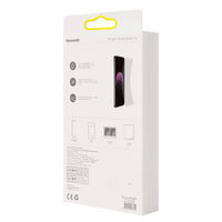 Baseus grūdintas stiklas iPhone 11 Pro Max / iPhone XS Max privatumo apsauga nuo šnipinėjimo (privatumas) su garsiakalbio dangteliu + pozicionieriumi (SGBL061702) (pritaikytas prie dėklo)