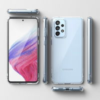Ringke Fusion dėklas su geliniu rėmeliu Samsung Galaxy A73 skaidrus