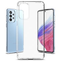 Ringke Fusion Matte korpuso dangtelis su geliniu rėmeliu Samsung Galaxy A73 permatomas