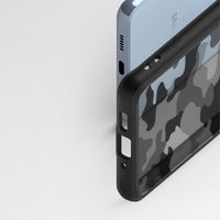 Ringke Fusion Matte dėklas su geliniu rėmeliu Samsung Galaxy A73 , juodas