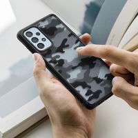 Ringke Fusion Matte dėklas su geliniu rėmeliu Samsung Galaxy A73 , juodas