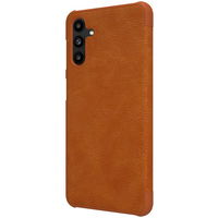 Nillkin Qin odinis dėklas Samsung Galaxy A13 5G rudos spalvos