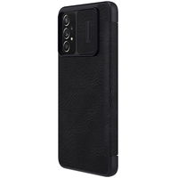 Nillkin Qin odinis dėklas Samsung Galaxy A73 juodas