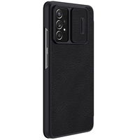 Nillkin Qin odinis dėklas Samsung Galaxy A73 juodas