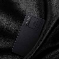 Nillkin Qin odinis dėklas Samsung Galaxy A73 raudonas