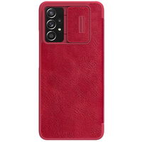 Nillkin Qin odinis dėklas Samsung Galaxy A73 raudonas