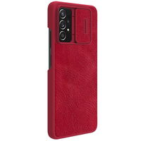 Nillkin Qin odinis dėklas Samsung Galaxy A73 raudonas