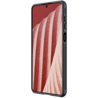 Nillkin CamShield Pro Case šarvuotas dėklas fotoaparato dangtelis Samsung Galaxy A73 juodas
