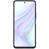 Nillkin Textured Case patvarus sustiprintas dėklas su gelio rėmeliu ir nailonine nugarėle Honor 50 SE juodas