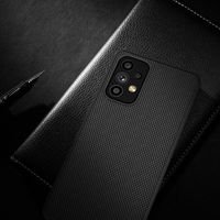 Nillkin Textured Case patvarus sustiprintas dėklas su gelio rėmeliu ir nailonine nugarėle Samsung Galaxy A73 , juodas