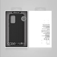 Nillkin Textured Case patvarus sustiprintas dėklas su gelio rėmeliu ir nailonine nugarėle Samsung Galaxy A73 , juodas